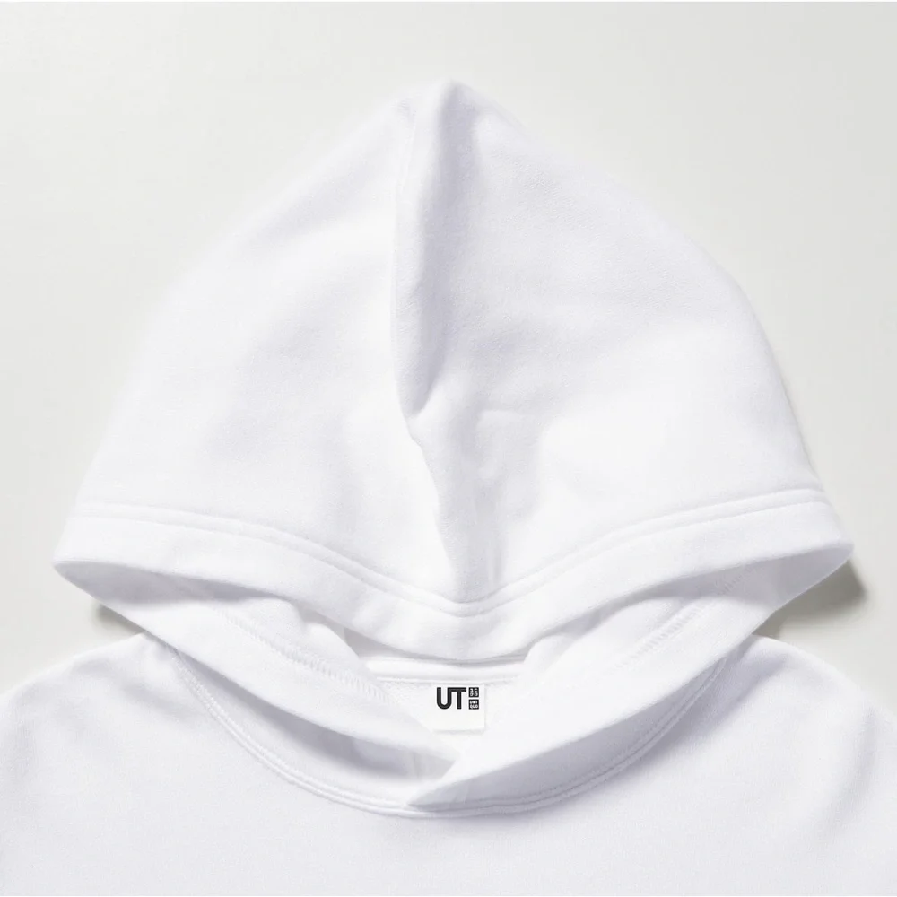 UNIQLO Cinna Sweat Cropped Hoodie (Kids) - Picture 2 of 7